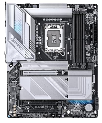 GIGABYTE B860 Gaming X WIFI6E Mainboard - Intel Core Ultra CPUs, 12+1+2+1 Phasen VRM, bis zu 9066MHz DDR5, 1xPCIe 5.0 + 2xPCIe 4.0 M.2, 2,5 GbE LAN, WiFi 6E, USB4 Bild 4