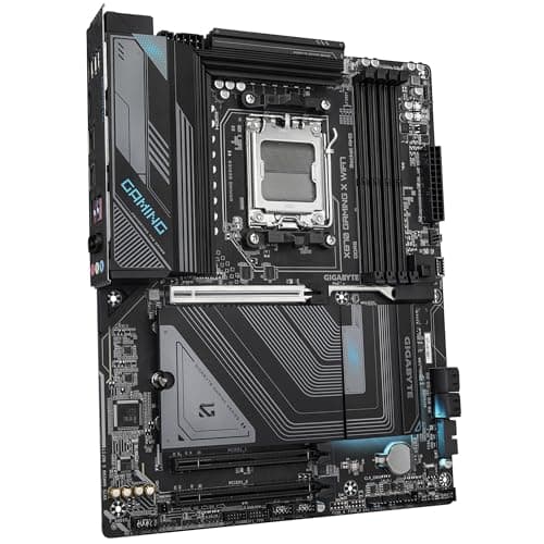 GIGABYTE X870 Gaming X WIFI7 Motherboard - Unterstützt AMD Ryzen 9000 CPUs, 16+2+2-Phasen VRM, bis zu 8000MHz DDR5 (OC), 1xPCIe 5.0, Wi-Fi 7, 2.5GbE LAN, USB 4 Bild 6