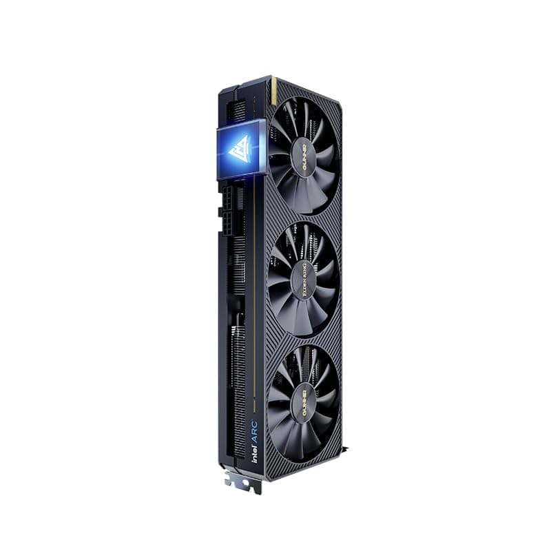 WEELIAO GUNNIR Intel Arc A750 Index Grafikkarte, 2050 MHz Grafikkarte, 8 GB 256-Bit GDDR6, PCIE 4.0, 1 HDMI, 3 DP, 2 Lüfter, TBP 225 W Bild 6