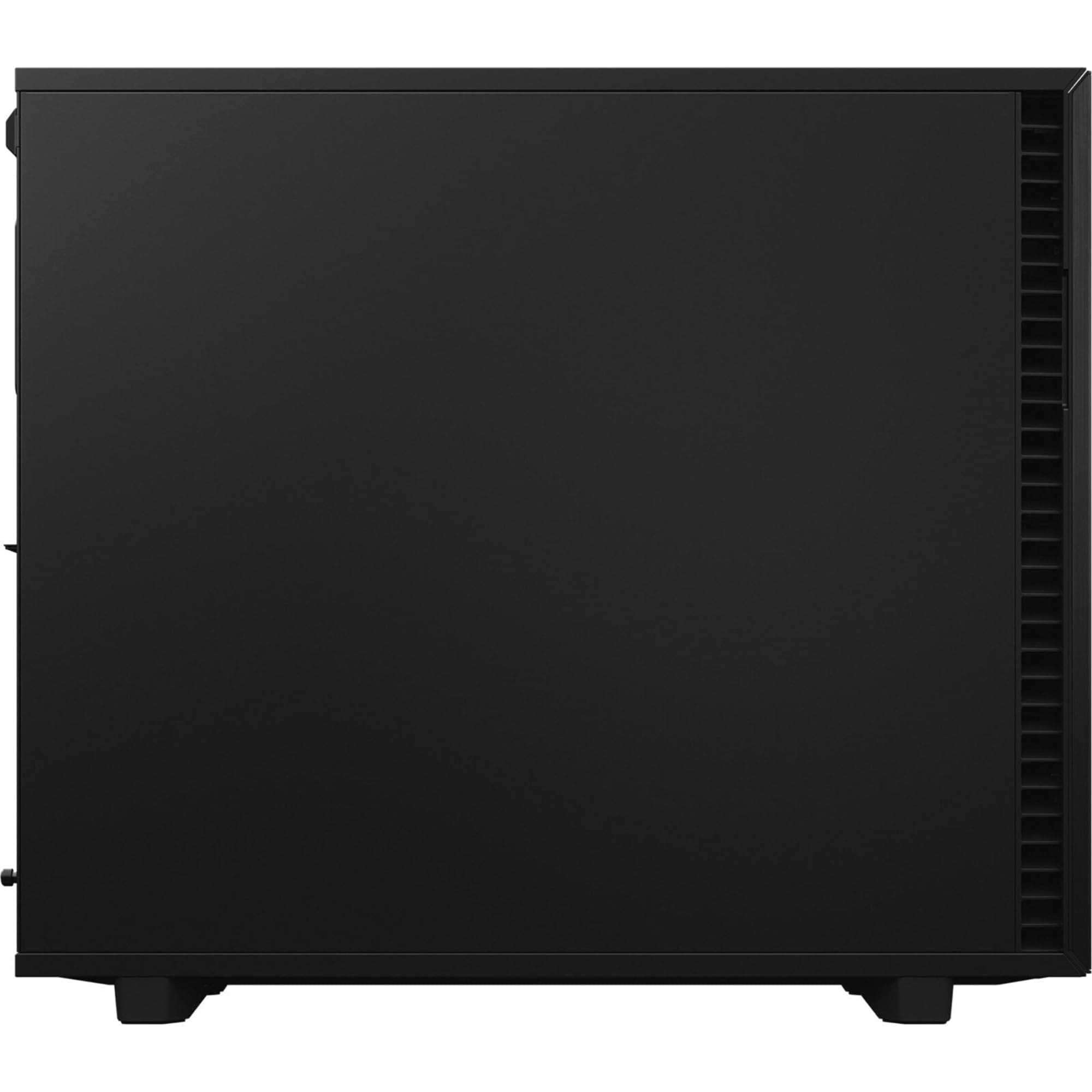 Fractal Define 7 Solid Black PC-Gehäuse - Vielseitiger Midi-Tower für ATX, Micro-ATX, ITX Mainboards, Großzügiger Innenraum, Leise, Hochwertiges Design Bild 5