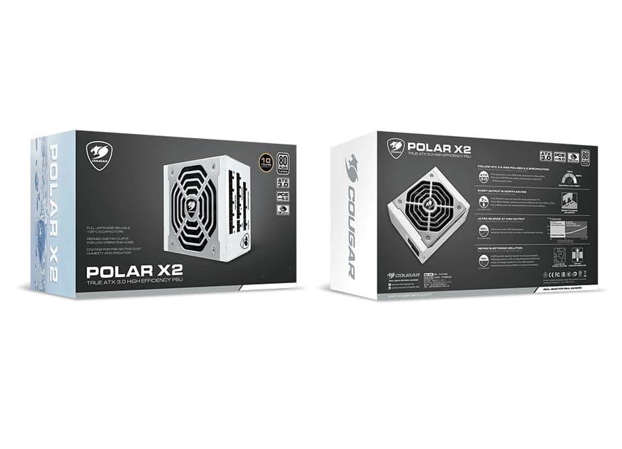 COUGAR Polar X2 Vollmodulares 80 Plus ATX 3.0 Platinum-Netzteil (1050 Watt) Bild 8