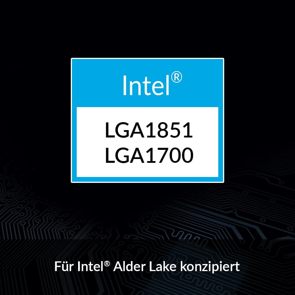 ARCTIC Alpine 17 - CPU Kühler, 92 mm PWM-Lüfter, Radial Heatsink, Top Blower, Intel LGA1851 & LGA1700, 4-Pin Anschluss, 250-2700 rpm Bild 3