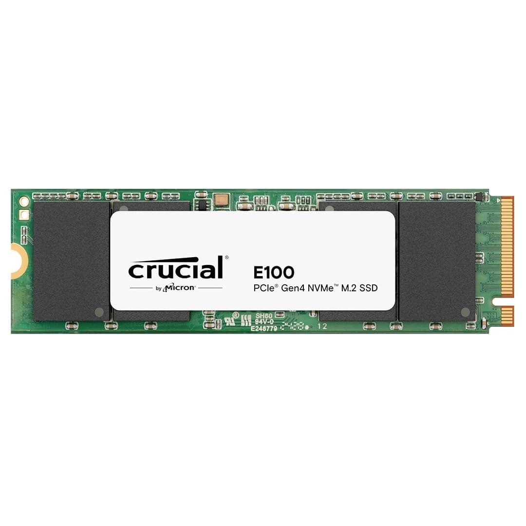 Crucial E100 1TB M.2 PCIe Gen4 NVMe Interne SSD, bis 5.000 MB/s, Laptop und Desktop kompatibel - CT1000E100SSD8 Bild 2