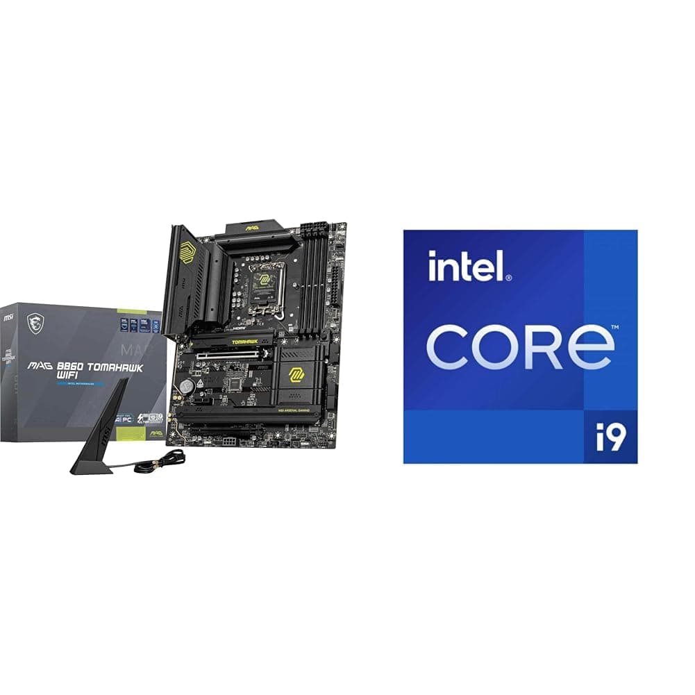 MAG B860 Tomahawk WiFi Mainboard + Intel® Core™ i9-14900KF Prozessoren 24 cores MAG B860 TOMAHAWK WIFI i9-14900KF