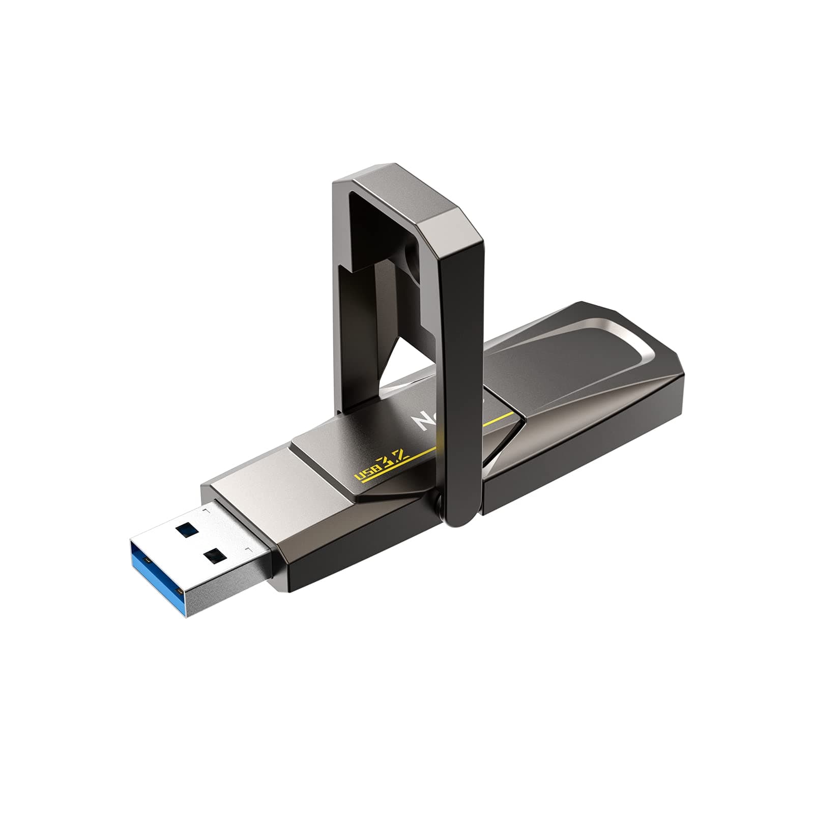 Netac US5 256GB Solid USB State Drive Externe tragbare USB SSD Typ-c und USB 3.2 Dual Interface Geschwindigkeit bis zu 550MB/s Bild 3