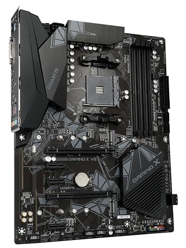 GIGABYTE B550 Gaming X V2 Mainboard – AMD Ryzen 5000 CPUs, ATX Mainboard, 10+3 Phasen VRM, bis zu 4733 MHz DDR4, PCIe 4.0 + PCIe 3.0 M.2, 1GbE LAN, USB 3.2 Gen 2 Bild 6