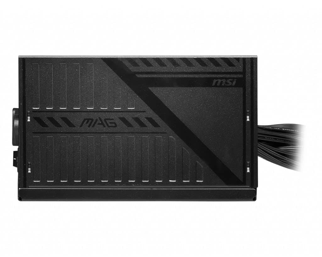 MSI MAG A600DN ATX PC-Netzteil (600 Watt, Nicht-modular, 80 Plus, schwarz) Bild 5