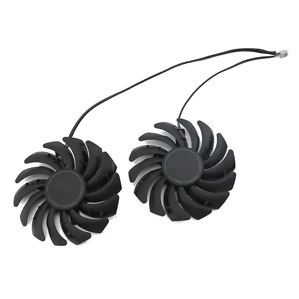 PLD09210B12HH 85mm Grafikkarten Lüfter Kompatibel mit MSI RTX 3080 3080Ti 3090 Ventus 3X Leiser Kühler Lüfter (B+C)