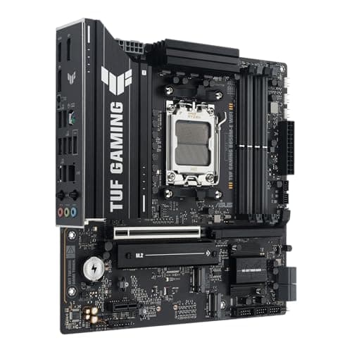 ASUS TUF Gaming B850M-E WiFi Mainboard Sockel AMD AM5 (Micro-ATX, DDR5 Speicher, PCIe 5.0, 3X M.2, WiFi 6E, Aura Sync) Bild 8