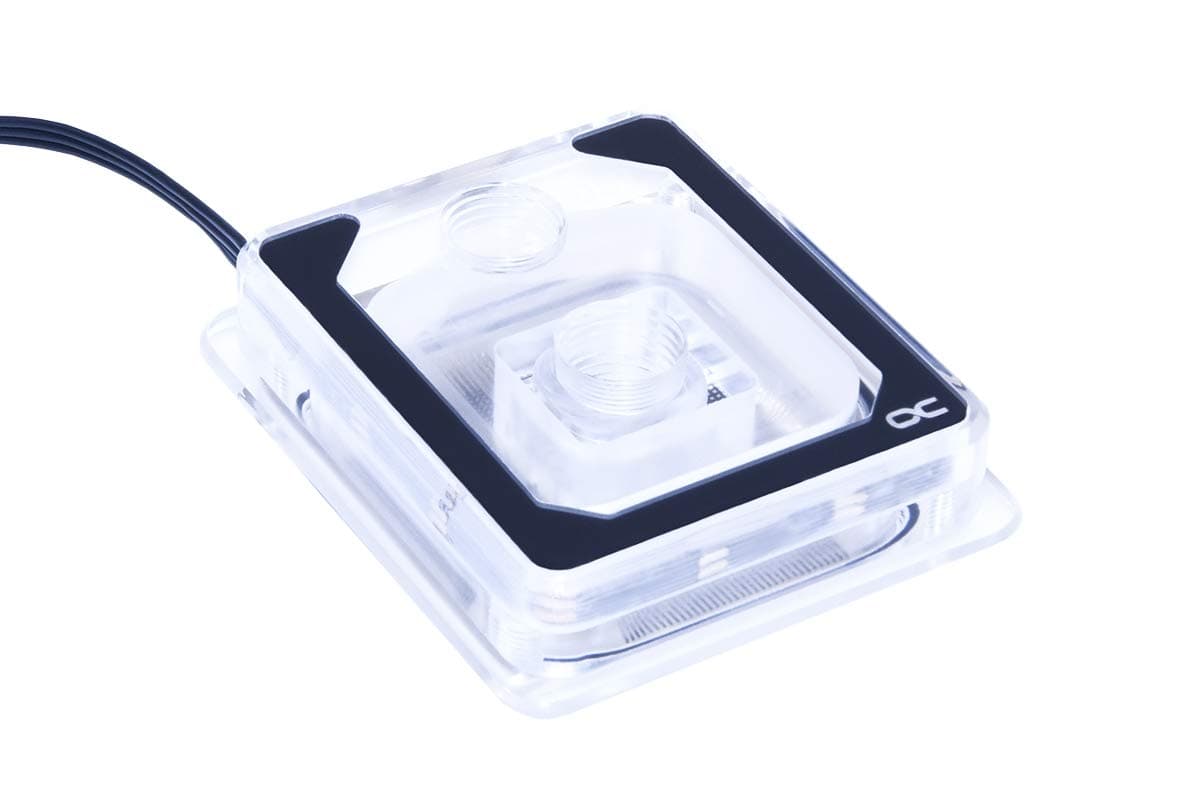 Alphacool 12955 Eisblock Aurora XP³ Light - Acryl CPU-Kühler transparent Bild 4
