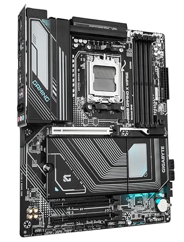 GIGABYTE B850 Gaming X WIFI6E Motherboard - AMD Ryzen 9000 Serie CPUs, 12+2+2 Phasen digitales VRM, bis zu 8200MHz DDR5 (OC), 1xPCIe 5.0 + 2xPCIe 4.0 M.2, 2.5G LAN, WiFi 6E, USB 3.2 Gen 2x2 Bild 6
