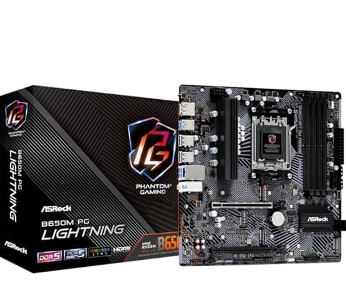 ASROCK B650M PG Lightning AM5 mATX DDR5