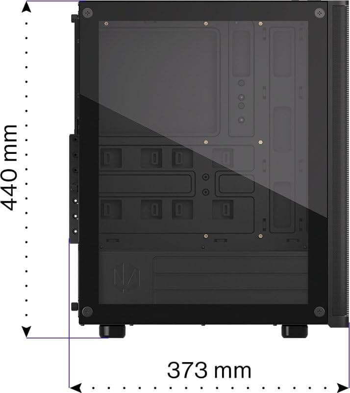 High End Gaming PC Ryzen 7 7800X3D, RTX 5060 8GB, 32 GB DDR5 RAM High Speed, 1TB M.2 SSD, B850 Board mit W-LAN, Windows 11 Pro 1TB M.2 SSD 32GB RTX 5060 8GB 7800X3D Bild 5