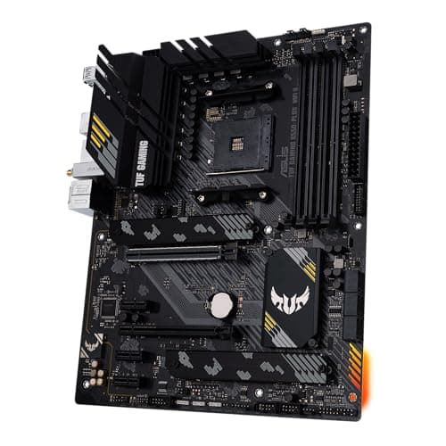 ASUS TUF Gaming B550-PLUS WiFi II AMD AM4 (3rd Gen Ryzen™) ATX Gaming Motherboard (PCIe 4.0, WiFi 6, 2,5 GB LAN, BIOS Flashback, USB 3.2 Gen 2, adressierbarer Gen 2 RGB Header und Aura Sync) Bild 6