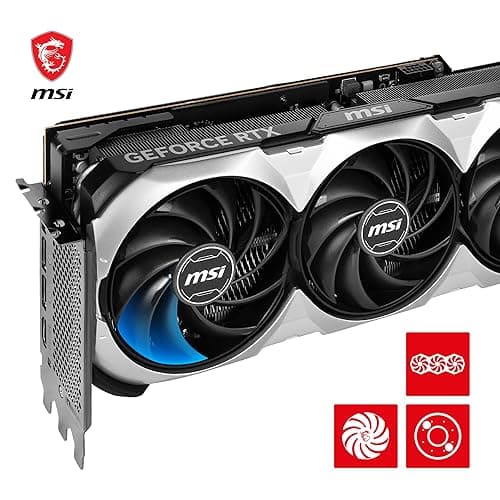MSI GeForce RTX 4080 16GB Ventus 3X OC Gaming Grafikkarte - NVIDIA RTX 4080, 16 GB GDDR6X Speicher Bild 8