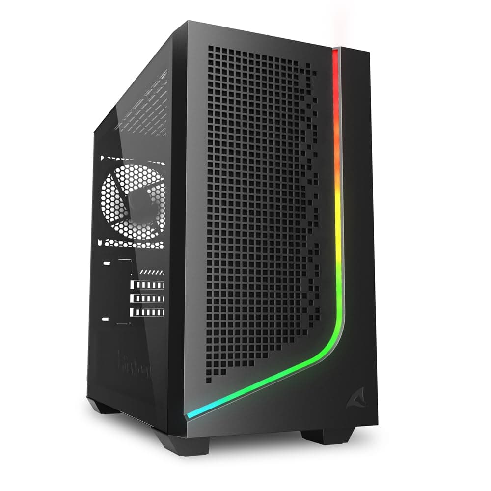 Sharkoon J1000 ARGB, mATX PC Gehäuse Bild 2