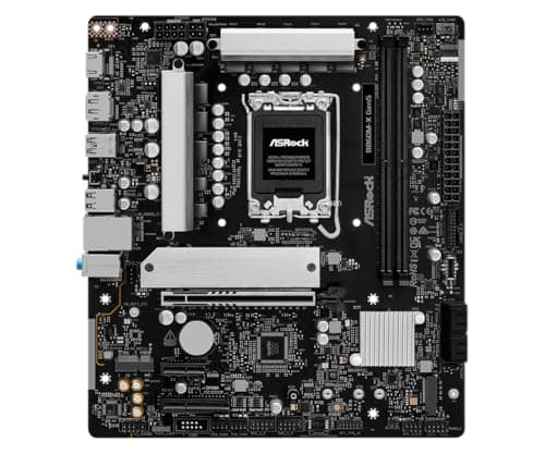 ASRock B860M-X Gen5 Motherboard, Micro ATX, LGA1851 Socket, Intel B860 Chipset, DDR5 bis 9066+ MHz, PCIe 5.0 Bild 4