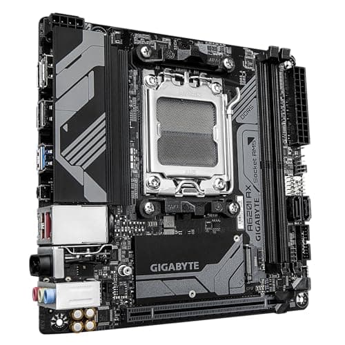 GIGABYTE A620I AX (AM5/ LGA 1718/ AMD/ A620/ Mini-ITX/ 5 Jahre Garantie/ DDR5/ Single M.2/ PCIe 4.0/ USB 3.2 Gen1 Type-C/Realtek Wi-Fi 6E/ Realtek 2.5GbE/ Q-Flash Plus/PCIe EZ-Latch/Motherboard) Bild 6