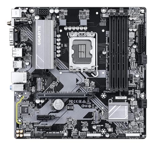 GIGABYTE B760M D3HP WIFI6 Mainboard – Unterstützt Intel Core Prozessoren der 14. Generation, digitales 4+1+1 Phasen VRM, bis zu 5600 MHz DDR5, 2X PCIe 4.0 M.2, Wi-Fi 6, GbE LAN, USB 3.2 Gen 1 Bild 6