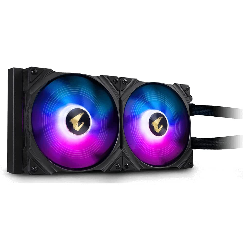 Gigabyte AORUS WATERFORCE 280 Prozessor-Flüssigkeitskühlsystem Kühlergröße: mm für: LGA1156 LGA1366 LGA1155 LGA2011 LGA1150 LGA1151 AM4 LGA2066 TR4 sTRX4 LGA1200 LGA1152 LGA1700 140 Bild 2