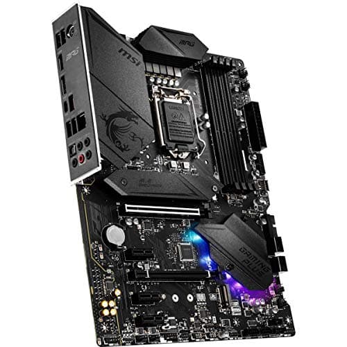 MSI MPG Z490 Gaming Plus Motherboard (ATX, Intel Core, LGA 1200 Socket, DDR4, CF, Dual M.2 Slots, USB 3.2 Gen 2, 2.5G LAN, DP/HDMI, Mystic Light RGB)