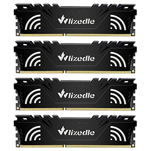 32GB Kit (4x8GB) DDR3 Desktop Memory RAM 1866MHz CL13 UDIMM, PC Arbeitsspeicher PC3-14900 240-Pin 1,5V Non-ECC 2Rx8 Computer Speicher Upgrade für Rechner, Schwarz 8GBx4 1866 MHz - DDR3 Schwarz Bild 2