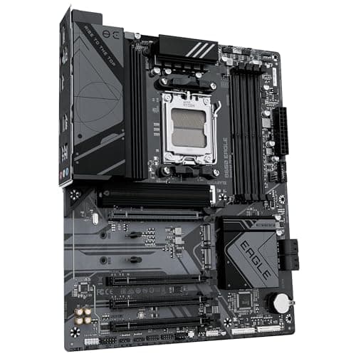 GIGABYTE B650 Eagle Mainboard - AMD Ryzen 9000er-Serie, 12+2+2 Phasen VRM, bis zu 7600 MHz DDR5 (OC), 1xPCIe 5.0 + 2xPCIe 4.0 M.2, GbE LAN, USB 3.2 Gen 2 Bild 6