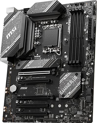 MSI B760 Gaming Plus WiFi Gaming Motherboard (unterstützt Intel Prozessoren der 12. / 13. Generation, LGA 1700, DDR5, PCIe 4.0, M.2, 2,5 Gbit/s LAN, USB 3.2 Gen2, Wi-Fi 6E, ATX) Bild 6