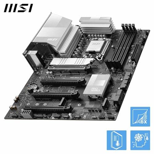 MSI PRO B860-P Mainboard, ATX - Unterstützt Intel Core Ultra Prozessoren (Series 2), LGA 1851-12 DRPS, DDR5 Memory Boost (8600+ MT/s OC), PCIe 5.0 x16 & 4.0 x16, M.2 Gen5, 5G LAN Bild 8