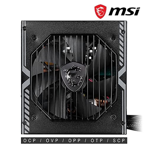 MSI MAG A650BN UK-Netzteil, 650 W, 80 Plus Bronze-Zertifiziert, 12 V Single-Rail, DC-to Bild 6