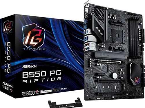 ASRock MB AMD AM4 B550 PG Riptide 90-MXBGH0-A0UAYZ Schwarz Bild 4