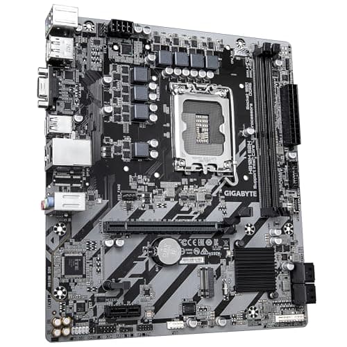 GIGABYTE H810M S2H Mainboard – Intel Core Ultra (Serie 2) CPUs, 4+1+2 Phasen VRM, bis zu 6400 MHz DDR5, 1xPCIe 4.0 M.2, 1GbE LAN, USB 3.2 Gen 1 Bild 6