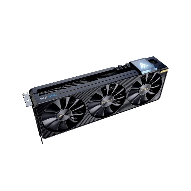WEELIAO GUNNIR Intel Arc A750 Index Grafikkarte, 2050 MHz Grafikkarte, 8 GB 256-Bit GDDR6, PCIE 4.0, 1 HDMI, 3 DP, 2 Lüfter, TBP 225 W Bild 3