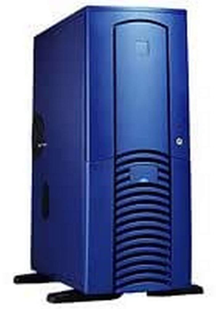 Chieftec DX-01BL-D-U Blau PC Gehäuse MiniTower 4 x 5.25 Blau Bild 2