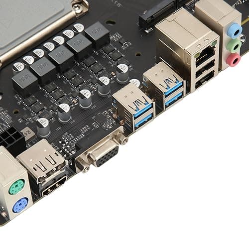 B760 M5 WiFi-Gaming-Motherboard, LGA 1700 DDR5 Dual-Channel-PC-Motherboard für -Prozessoren, PCIe 4.0, 2 M.2-Steckplätze, USB 3.2 Gen2, Desktop-Motherboard für Desktop-Gaming Bild 6