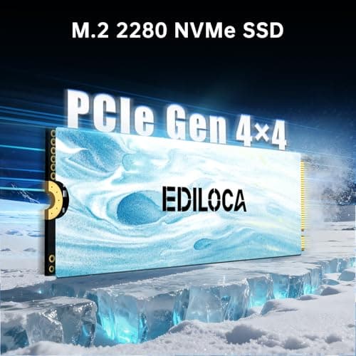 Ediloca EN880E SSD 1TB NVMe SSD M.2 PCIe Gen4, Interne SSD, bis zu 7100 MB/s, Internes Solid State Drive, dynamischer SLC-Cache, kompatibel mit PS5 und PC Bild 6