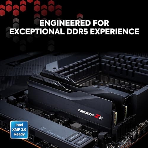 G.Skill Ripjaws S5 Black 32GB DDR5 6000-30, F5-6000J3040F16GX2-RS5K (F5-6000J3040F16GX2-RS5K) Mattschwarz Bild 4