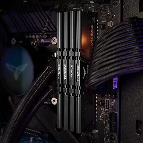 TEAMGROUP Team T-Force Vulcan Z DDR4 Gaming Memory, 2 x 16 GB, 3600 MHz, 288 Pin DIMM, Grey 2x16GB Classic multicolour Bild 8