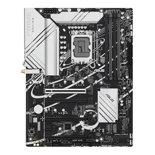 ASUS Z790 MAX Gaming WIFI7 Intel Z790 (LGA 1700) ATX Motherboard mit PCIe 5.0, DREI M.2 Slots, 14+1 DrMOS, DDR5, WiFi 7, Realtek 1 GB LAN, HDMI, USB 20Gbps Type-C®, Thunderbolt™ (USB4®), Aura Sync Bild 4