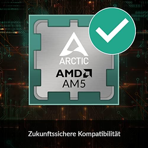 ARCTIC Freezer A35 RGB - Single-Tower-CPU-Kühler mit RGB, AMD spezifisch, druckoptimierter 120 mm P-Lüfter, 200-1700 RPM, 4 Heatpipes, inkl. MX-5 Wärmeleitpaste - Schwarz Freezer A35 RGB Freezer A35 RGB Bild 4