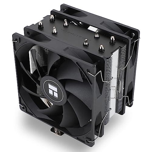 TR Assassin X 120R SE PLUS CPU-Kühler, 4×6mm Heatpipes, 120mm PWM Quiet Fans CPU-Luftkühler mit S-FDB-Lager, AGHP-Technologie, für AMD AM4 AM5/Intel 1700/1150/1151/1200(AX120R SE PLUS) AX120R SE PLUS-DE Bild 2