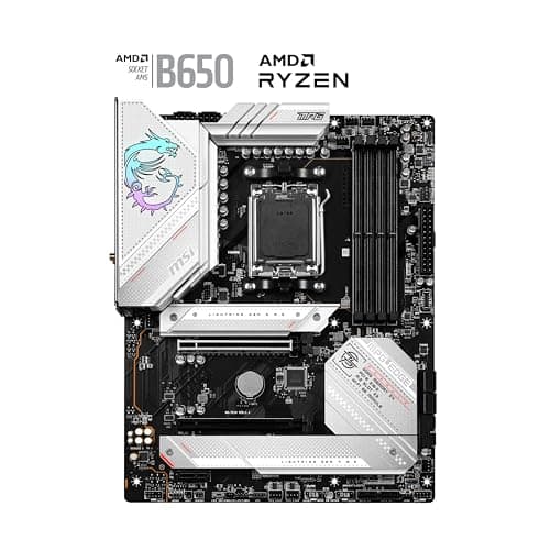 MSI MPG B650 Edge WiFi Mainboard, ATX - Unterstützt Ryzen 9000, 8000 & 7000 Serie Prozessoren, AM5-14 Duet Rail 80A VRM, DDR5 6600+MHz/OC, 2 x PCIe 4.0 x16, 1x M.2 Gen5, 2 x M.2 Gen4, Wi-Fi 6E Bild 4