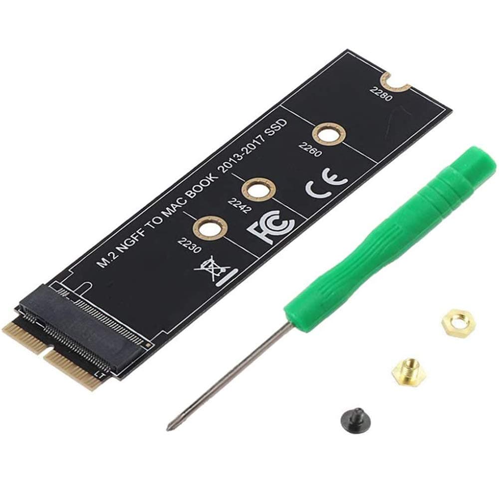M.2 NVME SSD-Konvertierungsadapterkarte das Upgrade des für MacBook Air (2013-2017)