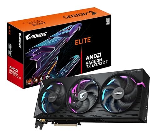 Gigabyte AORUS Radeon RX 9070 XT Elite 16G Grafikkarte - 16 GB GDDR6, 256 Bit, PCI-E 5.0, 3100 MHz Kernfrequenz, 2 x DisplayPort, 2 x HDMI, GV-R9070XTAORUS E-16GD