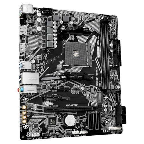 GIGABYTE A520M H ARGB Mainboard – Unterstützt AMD Ryzen 5000 Prozessoren, bis zu 5100 MHz DDR4 (OC), PCIe 3.0 x4 M.2, 1-GbE-LAN, USB 3.2 Gen 1 Bild 6