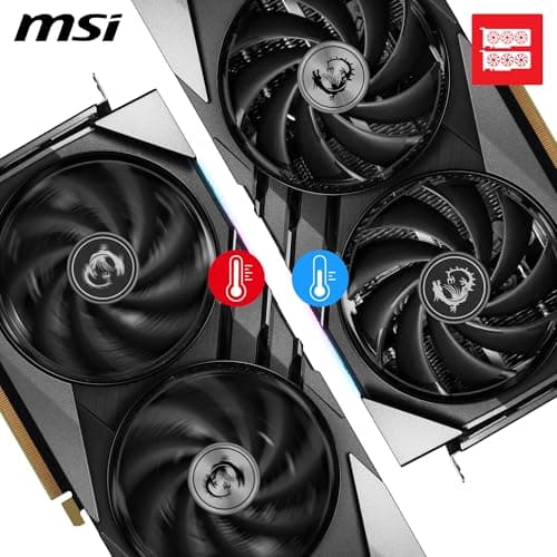 MSI GeForce RTX 4080 SUPER 16G Gaming X Slim Grafikkarte - RTX 4080 GPU, 16GB GDDR6X (23Gbps/256-bit), PCIe 4.0, TRI FROZR 3, HDMI 2.1, DisplayPort 1.4a Bild 6