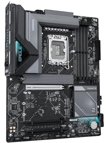 GIGABYTE B860 Eagle WIFI6E Intel Core Ultra (Serie 2) LGA 1851 Motherboard, ATX, DDR5, 3X M.2, PCIe 5.0, USB-C, WIFI6E, 2,5 GbE LAN, EZ-Latch Bild 6