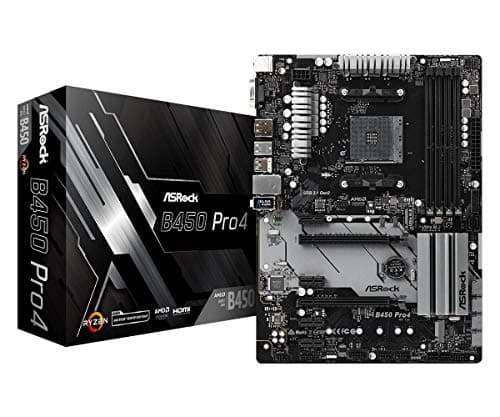 MB ASRock B450 Pro4 AM4 ATX D-Sub/HDMI/DP DDR4 Retail Bild 4