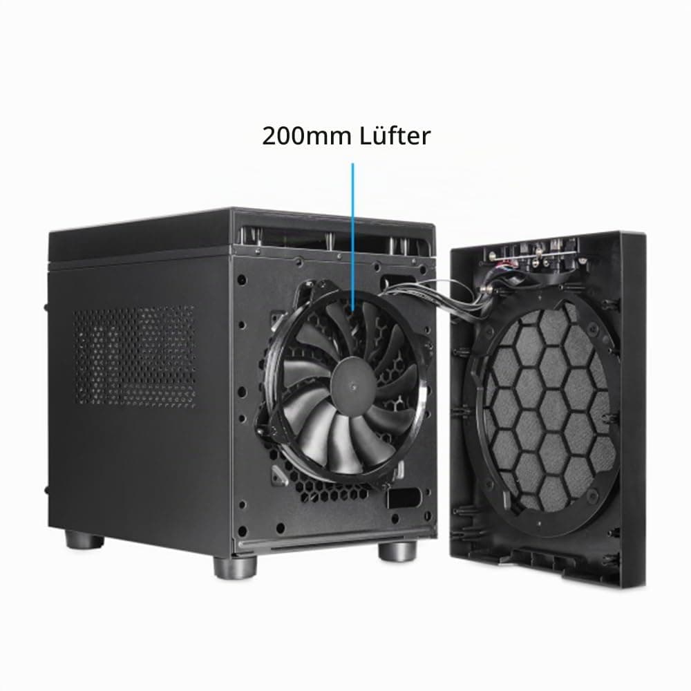 Chieftec Gehäuse MIDI Cube CI-03B-OP (B) 2xUSB3.0/1xUSB3.2 Bild 7