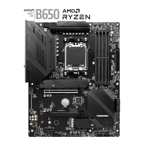 MSI MAG B650 Tomahawk WiFi Mainboard, ATX - Unterstützt Ryzen 9000, 8000 & 7000 Serie Prozessoren, AM5-14 Duet Rail 80A VRM, DDR5 Memory Boost 6400+MHz/OC, 2 x PCIe 4.0 x16, 3X M.2 Gen4, Wi-Fi 6E Bild 4